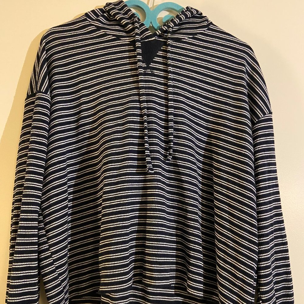 Hollister stripped sweatshirt